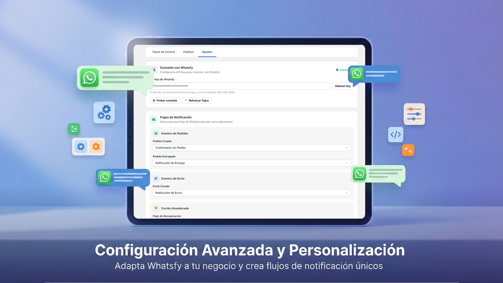 Configuracion de Whatsafy Bridge